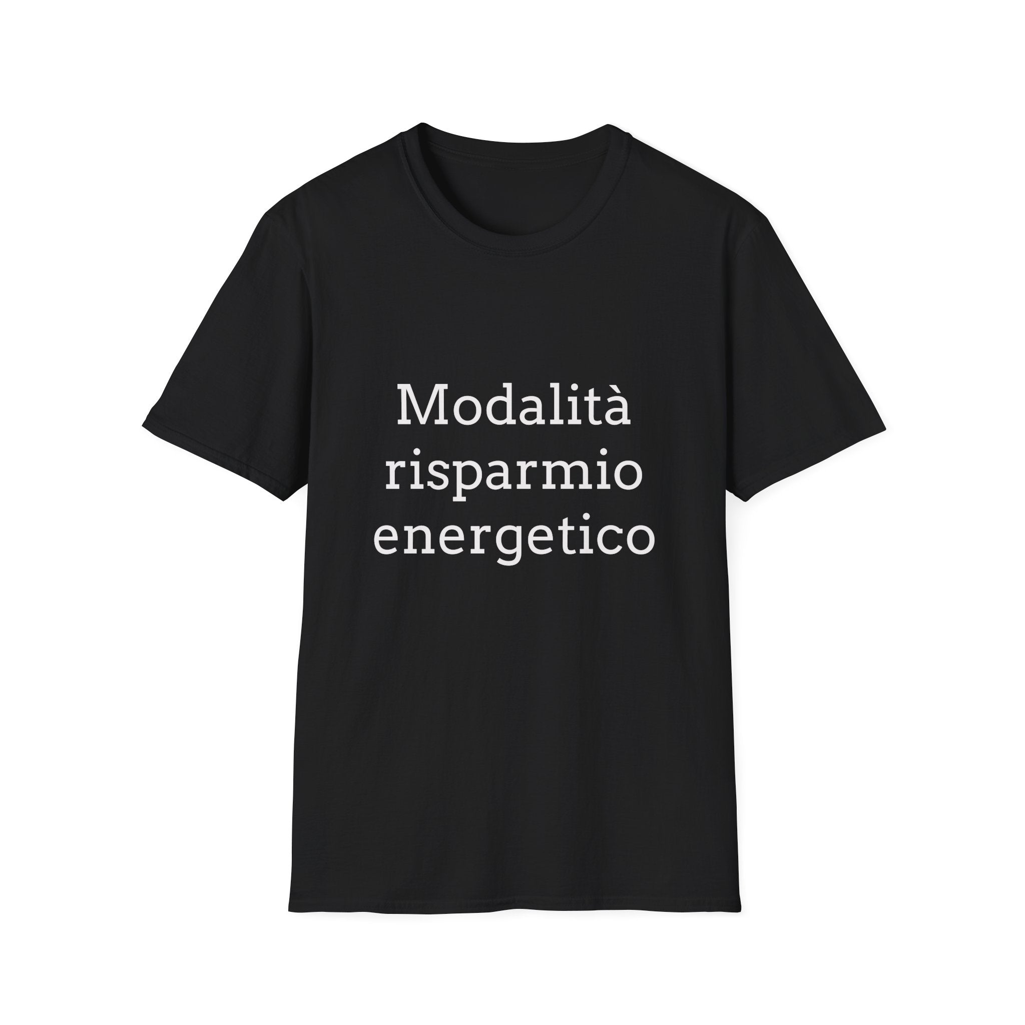 T-Shirt — "Modalità risparmio energetico"