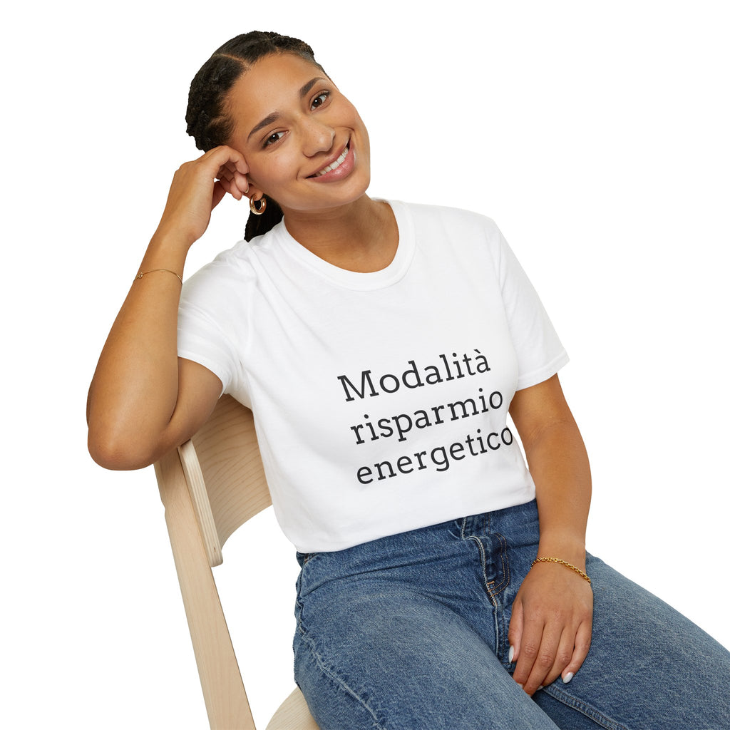 T-Shirt — "Modalità risparmio energetico"