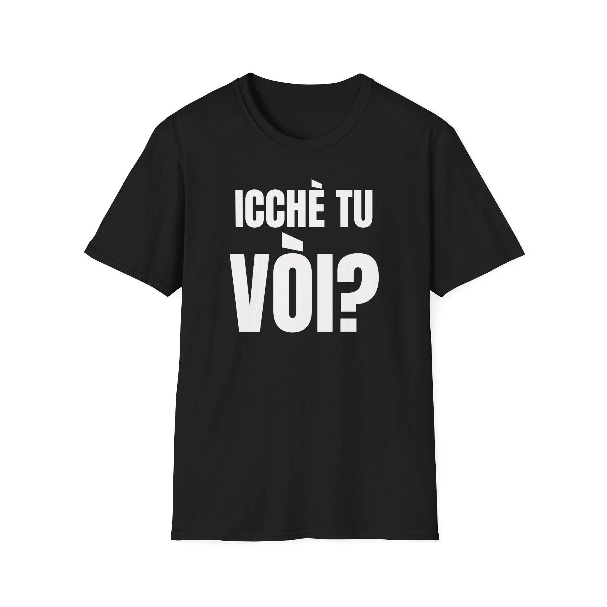 Maglietta Toscana “Icchè tu vòi?” – T-shirt divertente in dialetto toscano