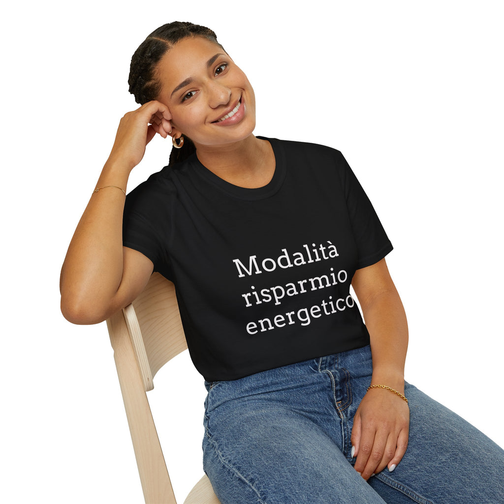 T-Shirt — "Modalità risparmio energetico"
