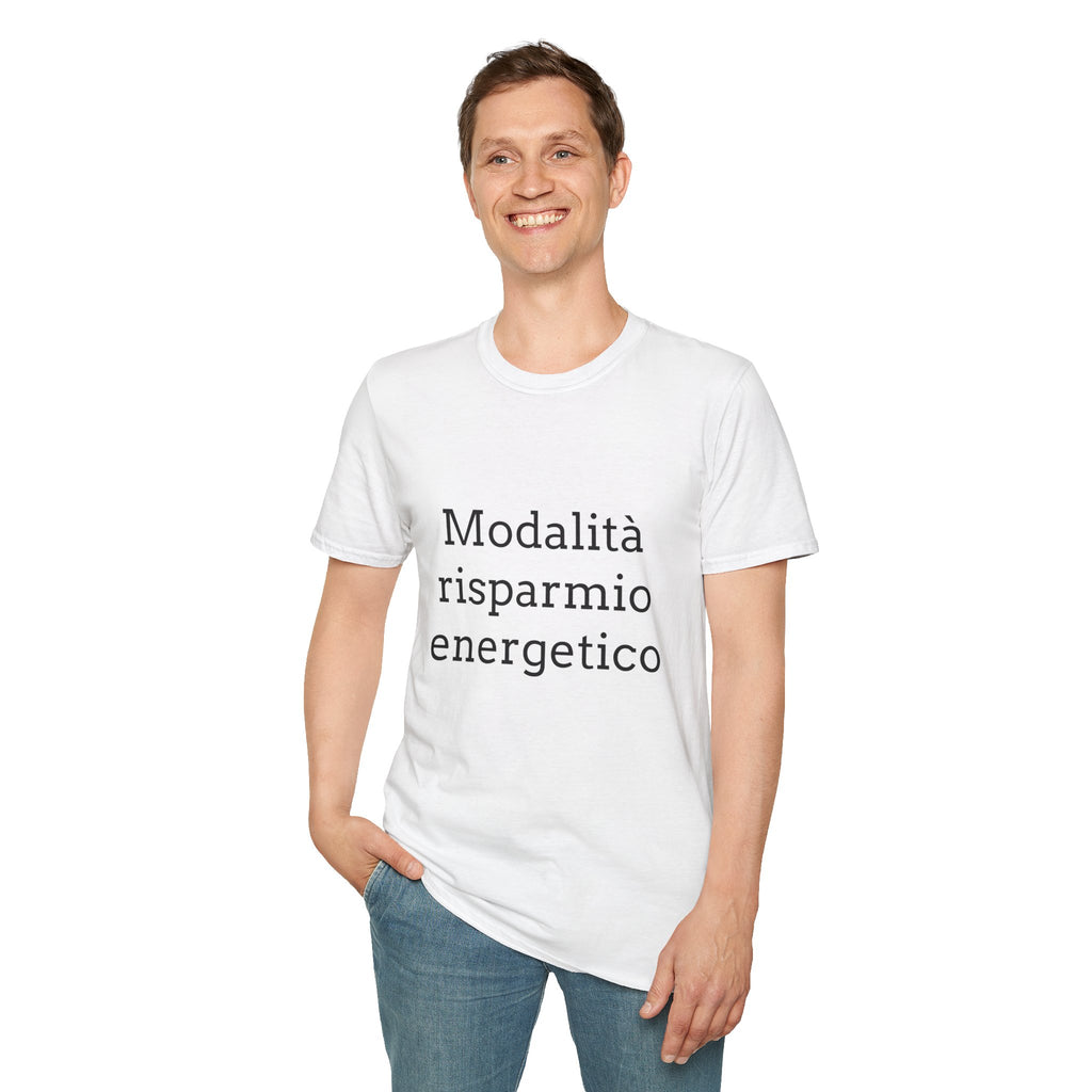 T-Shirt — "Modalità risparmio energetico"