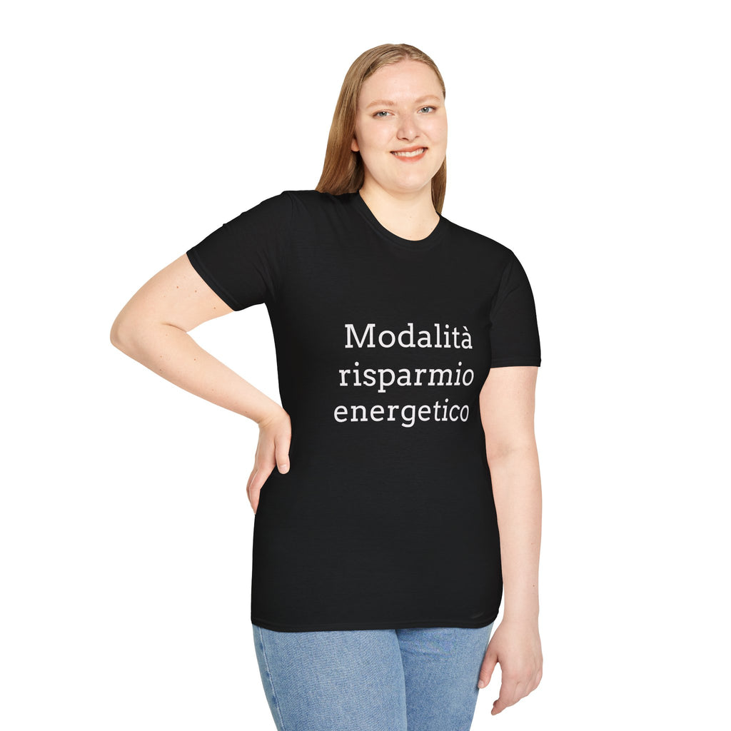 T-Shirt — "Modalità risparmio energetico"