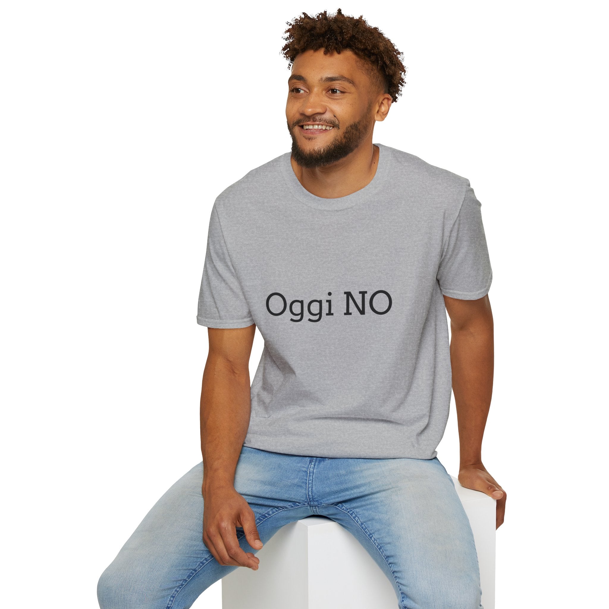 T-shirt '' Oggi NO''