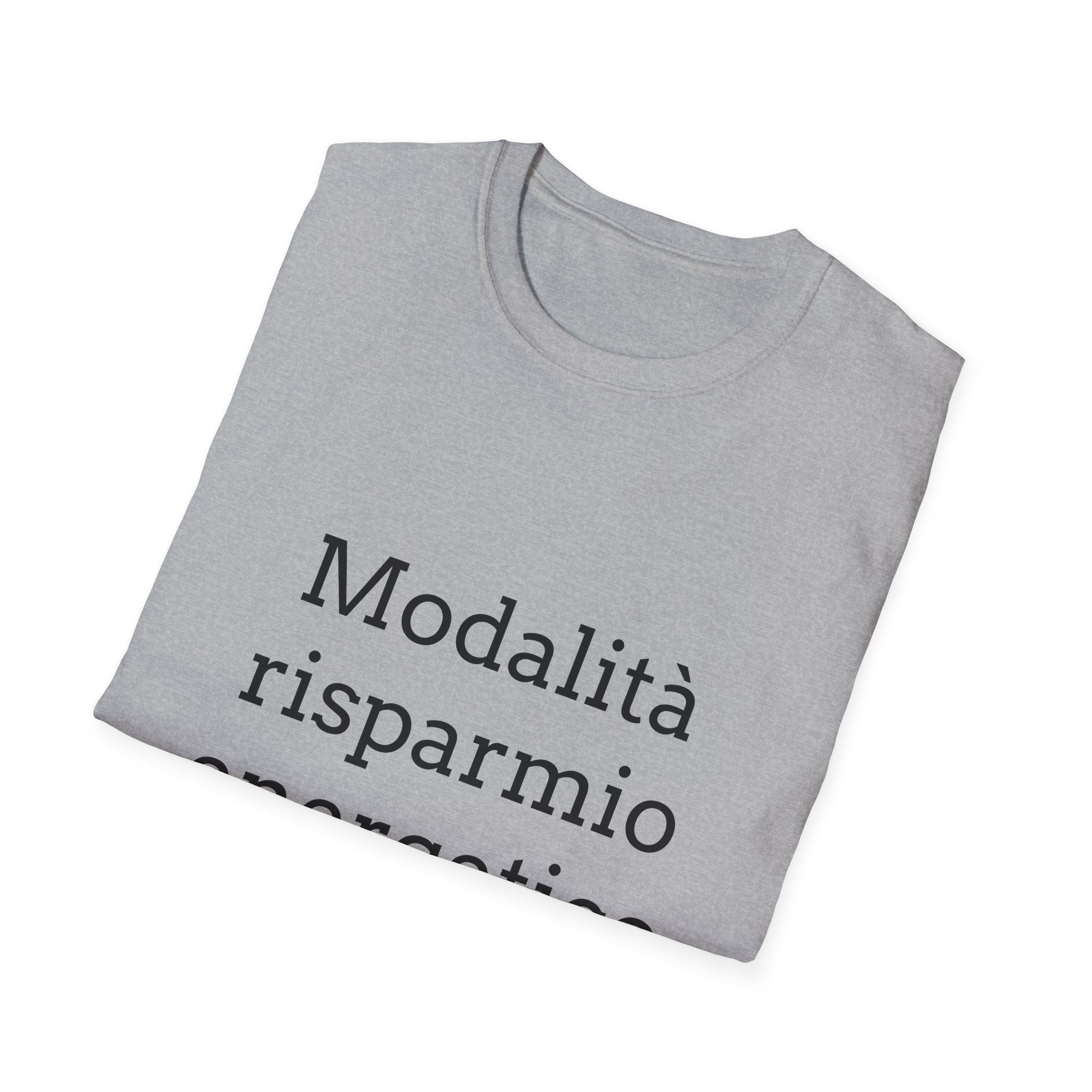 T-Shirt — "Modalità risparmio energetico"