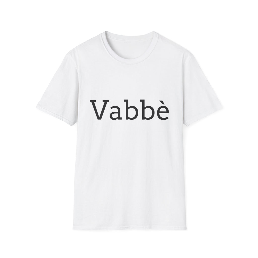 T-shirt ironica — ''Vabbè'' T-shirt italiana sarcastica