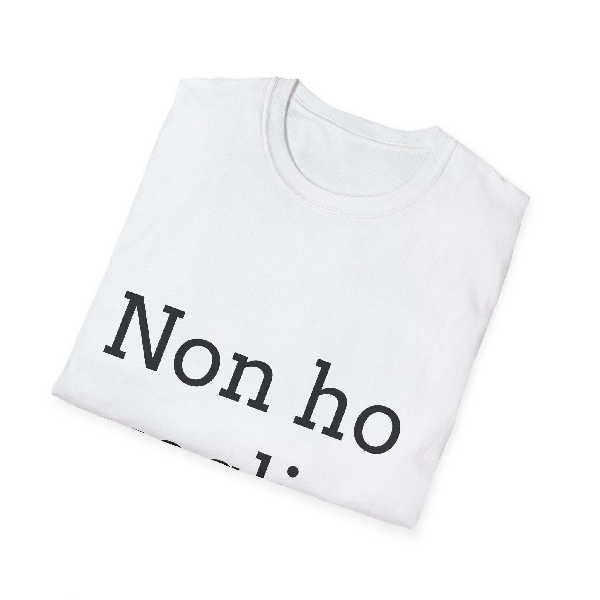T-Shirt — "Non ho voglia"
