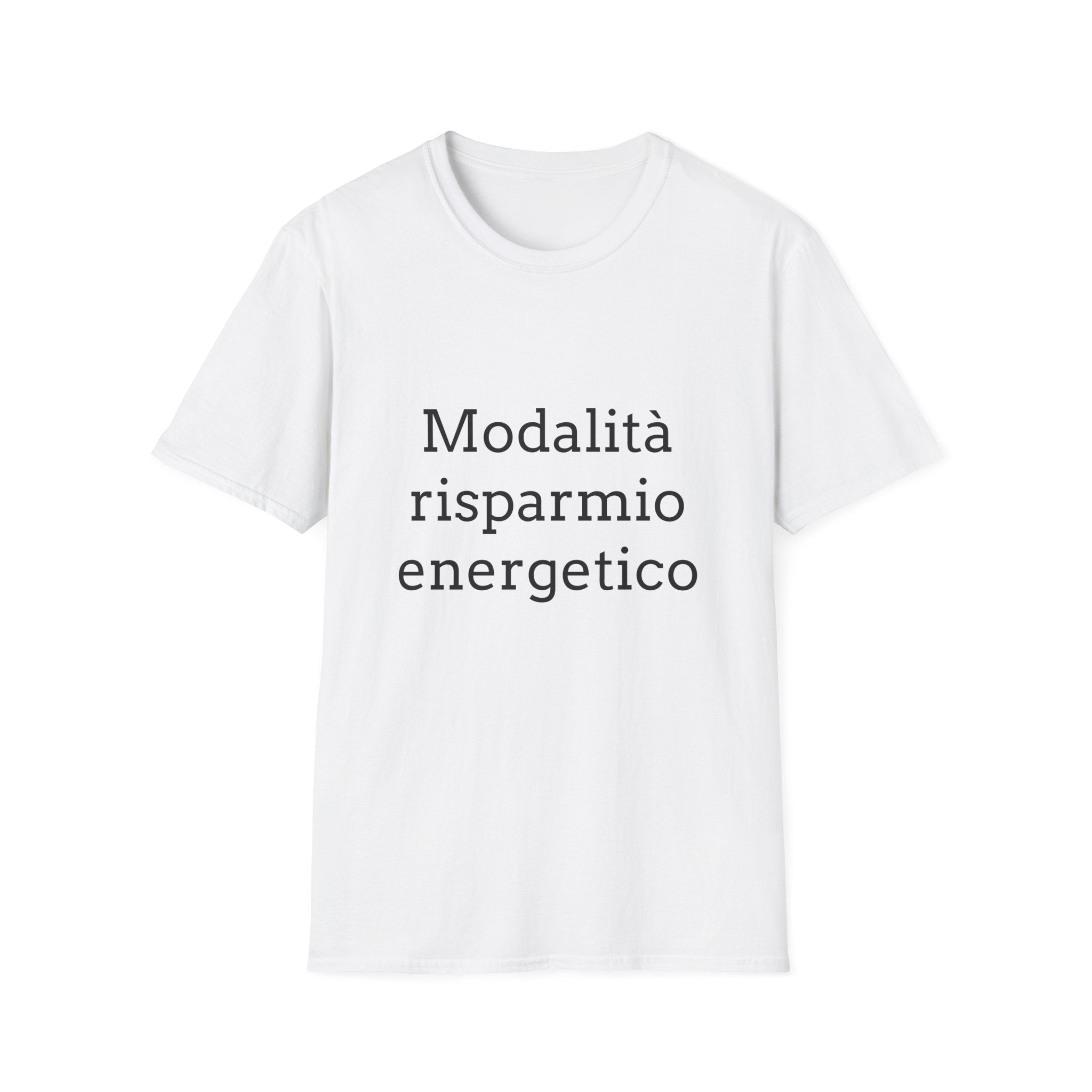 T-Shirt — "Modalità risparmio energetico"