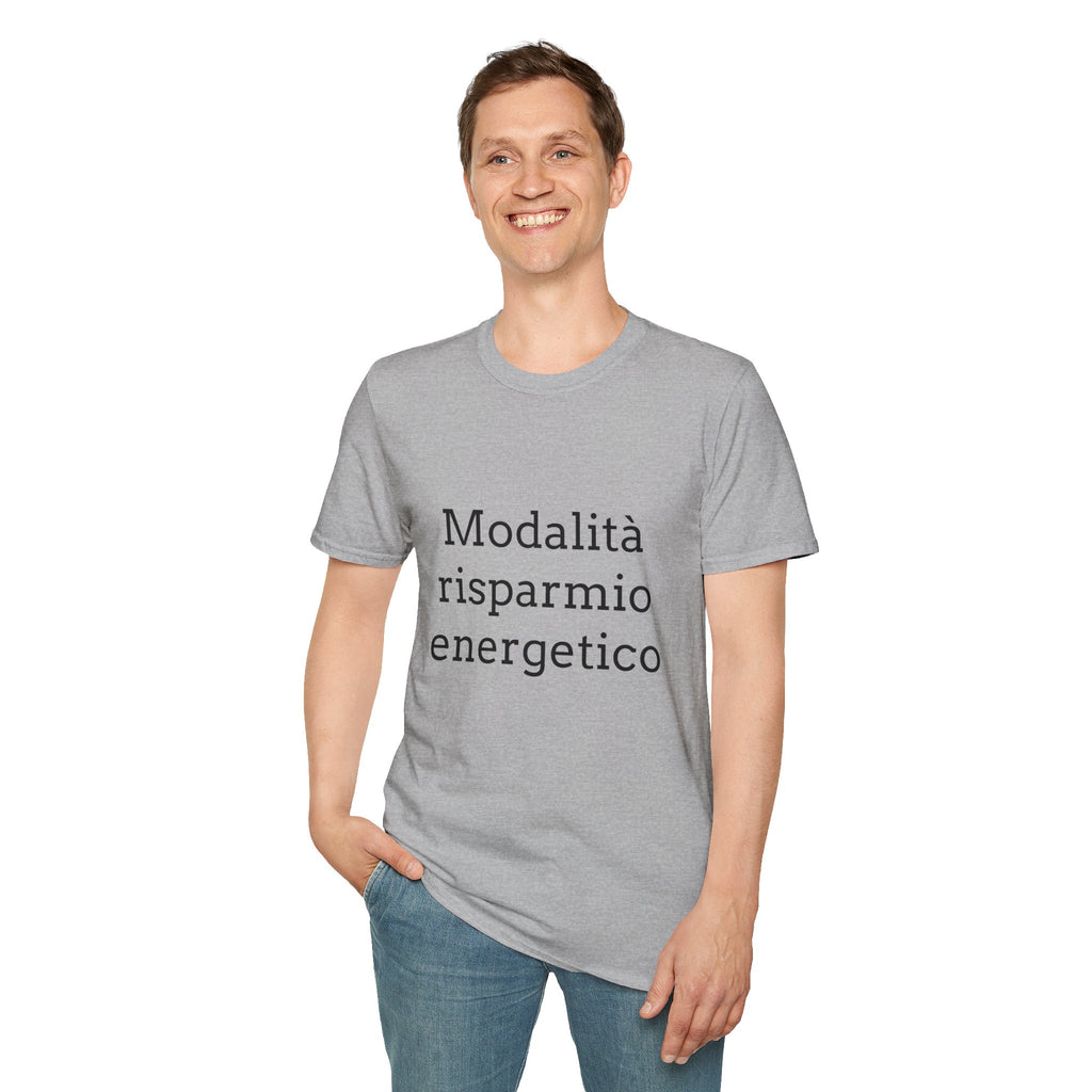 T-Shirt — "Modalità risparmio energetico"